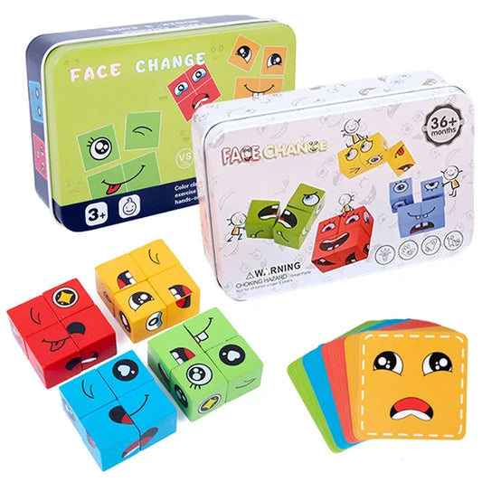 Face Change Block Game